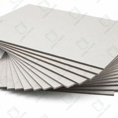 Ein guter Preis. 300-1000gm Graue Splitterplattenblatt Glatte Oberfläche Hohe Steifigkeit Für Verpackungskiste Online