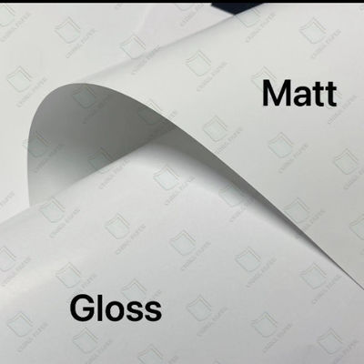 Un buon prezzo. Glossy Matte C1S Art Paper C2S Printing Paper Roll 80-250gsm Per la stampa di riviste in linea