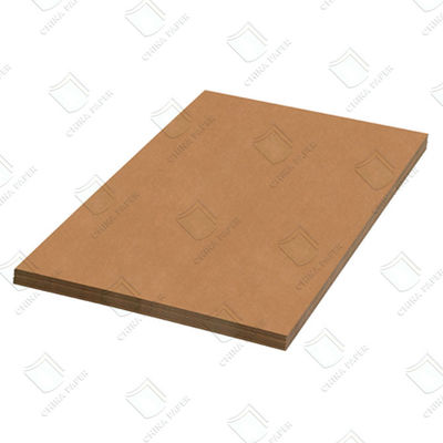 Harga yang bagus 200gsm-440gsm Kraft Liner Board Kekuatan Tinggi Kemasan Kertas Resistensi Ledakan on line