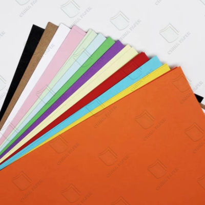 Un buon prezzo. 100% carta colorata di pasta di legno carta da costruzione 36 colori 60-400gm OEM in linea